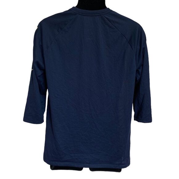 NFL Denver Broncos Nike Onfield Apparel The Nike Tee 3/4 Raglan Sleeve Tee Sz M - Picture 4 of 10
